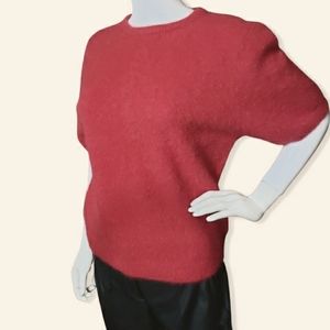 90's Lambs Wool Angora Nylon Sweater Women's Small